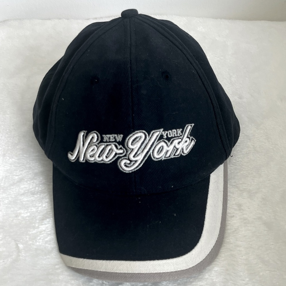 New York Baseball Hat Embroidered 100% cotton adjustable closure one size